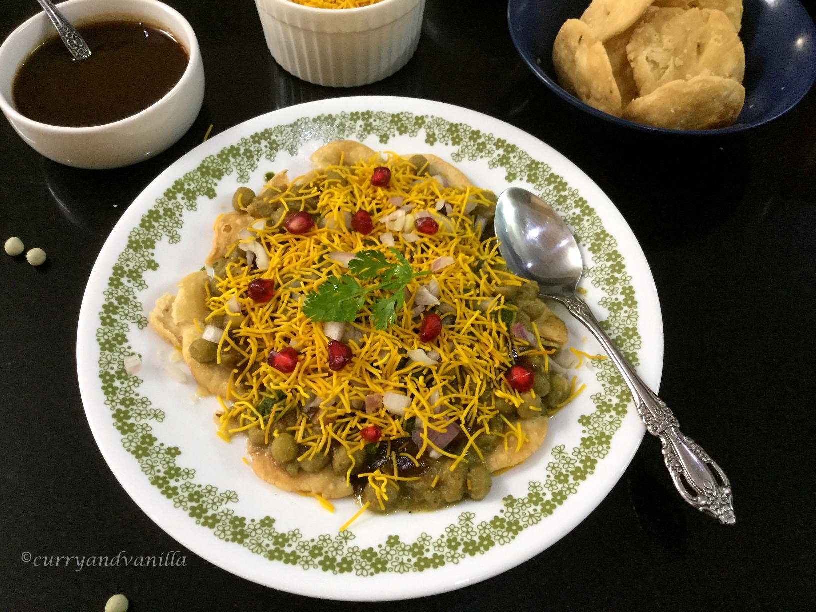 Masala Puri Chaat Dish 2 Curryandvanilla